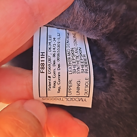 Ugg Australia Belcloud Leather Waterproof Sheepskin Knee Boots Size 7.5 - Picture 13 of 16